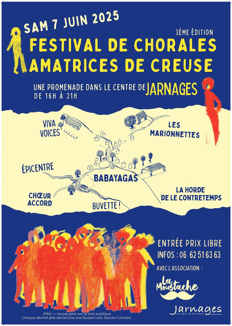 3ème festival des chorales amatrices de la Creuse
